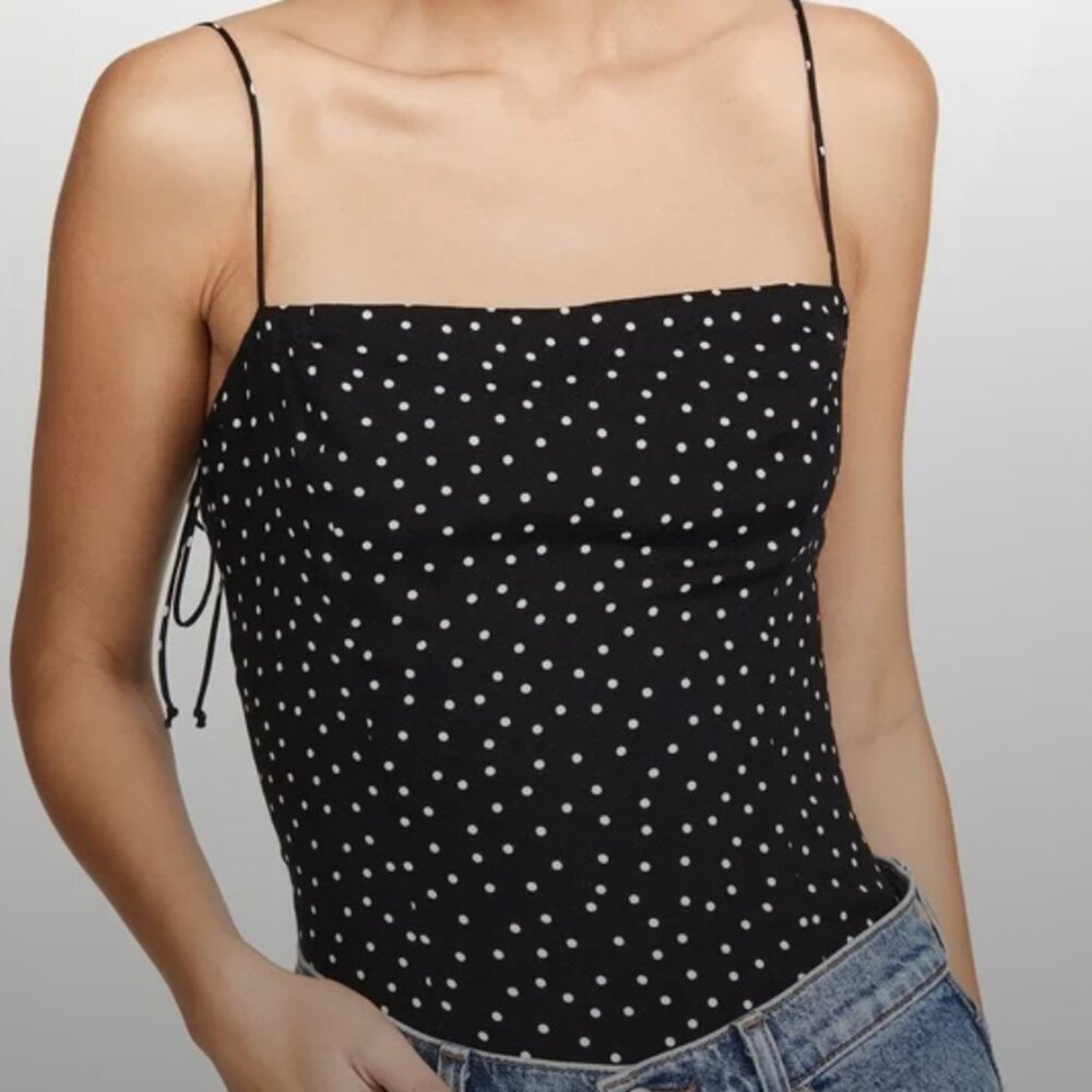 Reformation Polka Dot Top